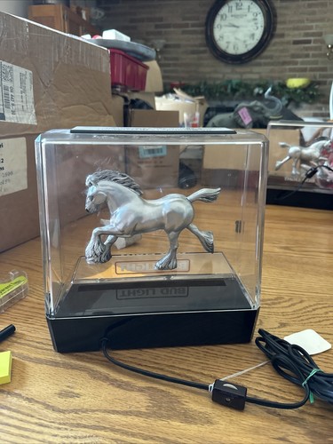 Vintage Budweiser Clydesdale Table Top Bar Light 801120 - Picture 3 of 6