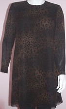 EUC Womens JONES NEW YORK Cheetah Dress Plus Size 14