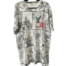 Vintage 90s X-Men Comic Images AOP Rare Single Stitch Shirt Adult XL