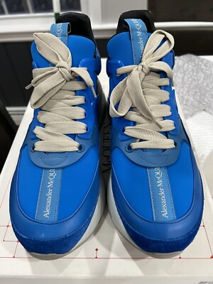 Alexander McQueen チノパン ネイビー サイズ46 Size 9 - Alexander McQueen Oversized Runner Lake Blue for