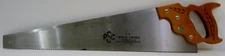 Pennsylvania Saw Corp. # 191A 8 Point, 26" Hand Saw Beautiful Wheat Handle!