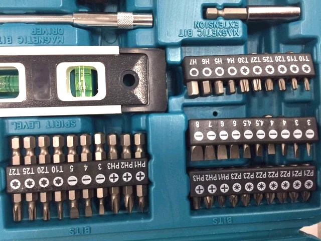 MAKITA P-67832 Accessory Set 101 Pc. Power Drill Bit Set FREE SHIPPING - Image 4 of 4