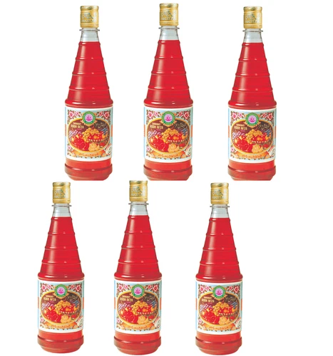 Hamdard Roohafza Sharbat 800ml Rooh Afza Syrup fruits, herbs, vegetables 6 Pack