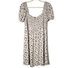 Wild Fable Target Floral Smocked Stretchy Off The Shoulder Dress XXL