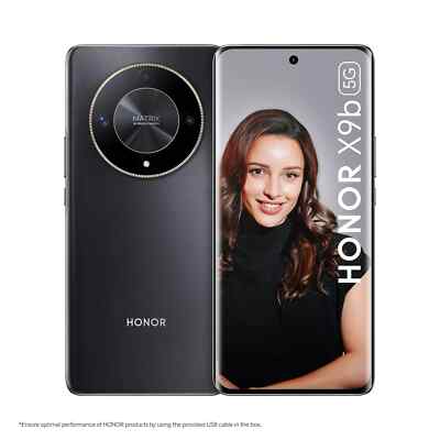 NEW HONOR X9b 5G (256GB STORAGE+8GB RAM)-BLACK Global Version NO TARIFFS IN USA''