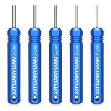 5x Pin Extractor Tool Terminals Removal Tools for JST / AMP .062" / Molex .062"