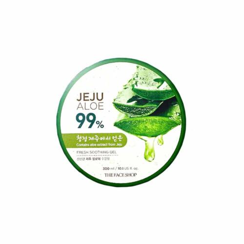 The Face Shop Non-Sticky Transparent Aloe Fresh Soothing gel for Skin 300ml - Picture 1 of 4