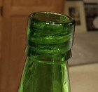 nice Antique JOSEPH JOHNSON green BEER BOTTLE Durham UK England   no reserve — photo 10