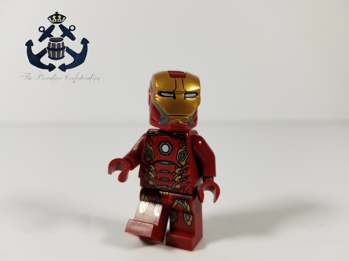 Lego Minifigure Marvel Iron Man Mark 45 Armor sh164 Avengers Age