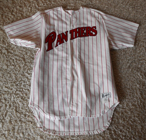 Powers Mfg. Baseball Trikot Panthers #10 Nylon Größe 46 - sehr guter Zustand - schwerer Strick - Bild 1 von 5