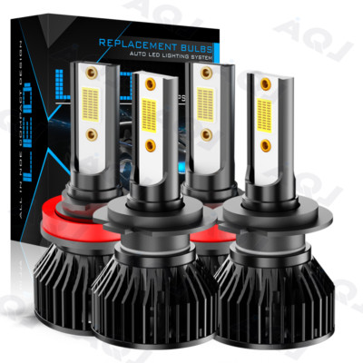 Para H7+H11 Fit Hyundai Santa Fe 2013 2014 2015 2016 Kit de faros LED  6000K