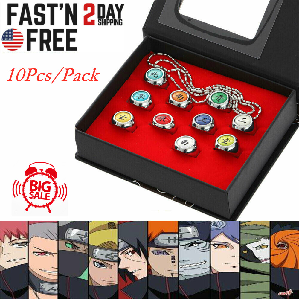 naruto ring set
