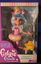 Sunny Days Entertainment Fidgie Friends Unicorn Sprinkles Slow Foam Skirt Doll