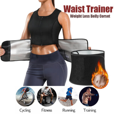 Women Slimming Body for Exercise and Slimming Waist Trimmer Belt Sauna Belt