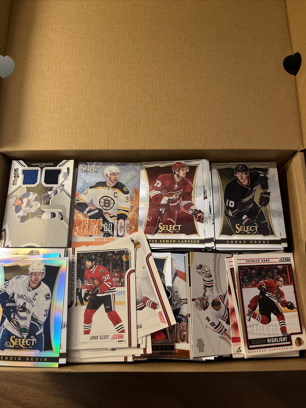 Huge Lot of 1500+ Hockey Cards eBay