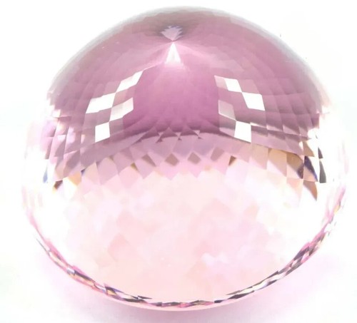 Certified EGL Natural 2000 Ct Brazilian Pink Topaz A+ Round Shape Loose Gemstone - Picture 5 of 5