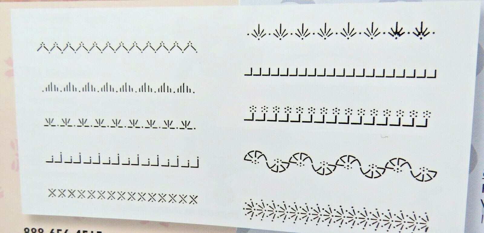 Jan Dressler mylar Professional Reusable Wall Stencil "ASSORTED