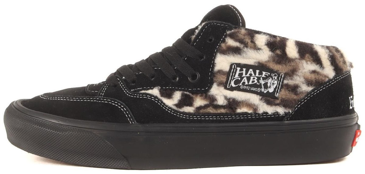 Supreme x Vans Skate Half Cab '92 Leopard Pack - Black for sale | eBay