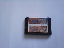 Original Mega Drive 4 in 1 avec les jeux TETRIS, Klax, Zoom et Megapanel 