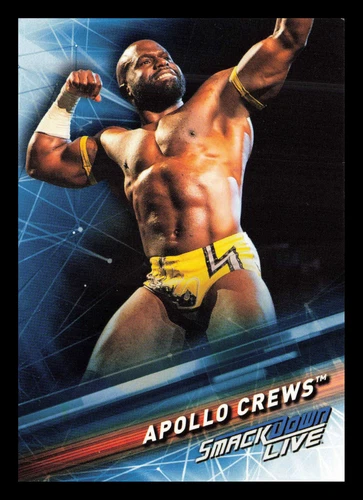 Apollo Crews #5 2019 Topps WWE SmackDown Live