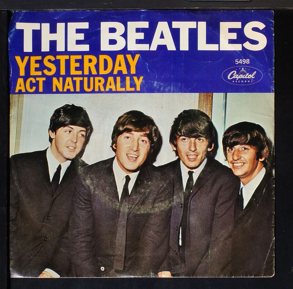 The Beatles - Yesterday / Act Naturally - 7" single 45rpm record US - Image 2 of 4