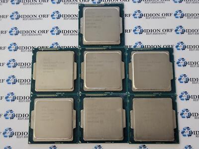Lot of 7 INTEL Core i3-4160 SR1PK 3.60 GHz 3 MB SmartCache 54W Grade B SKU 13423