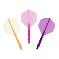 CUESOUL ROST 77 Integrated Dart Shaft and Flight,Big Standard Shape-Mixed Color