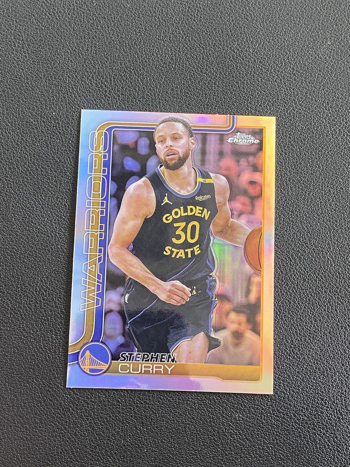 Stephen Curry 2025-26 Topps Chrome Basketball Refractor #201