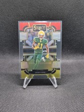 2023 Panini Select Jayden Reed Concourse Red And Yellow Diecut Rookie RC Packers