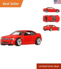 Collectible Hot Wheels BMW M3 E46 Die-Cast Car - Realistic & Portable Design