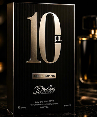 Dubai Essences 10 pm Pour Homme Eau de Toilette Spray, Regular Size 100 mL