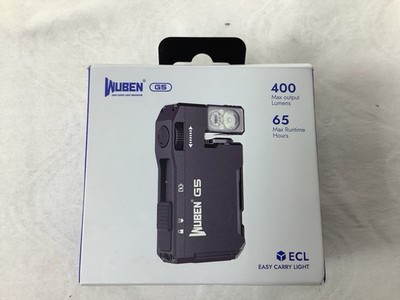 Wuben G5 Easy Carry Light ECL 400 Lumens 65 Hour Runtime IP65 Waterproof RGB NIB