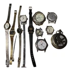 11 Non-Working Watches Timex, Bulovia,Pulsar Seiko Parts Repair VTG