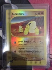 Pokemon TCG Sandshrew Skyridge 92/144 Reverse Holo NM