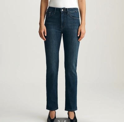 NEW Mavi Jeans Women sz 29x32 Kendra Straight Leg Versatile Chic Blue