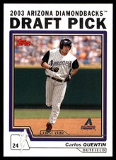 Carlos Quentin 2004 Topps #670 Diamondbacks MLB READ FREE SHIPPING AutographDen