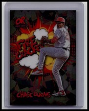 2025 Onyx Rips #RABCHBU Chase Burns /50 FIRECRACKER Comic Black Ice