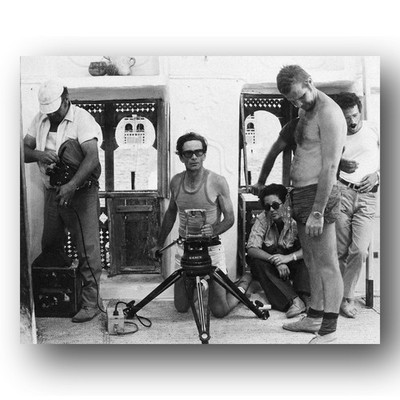 Pier Paolo Pasolini Photo 8x10 Les Mille Et Une Nuits Film Set 1970s Director