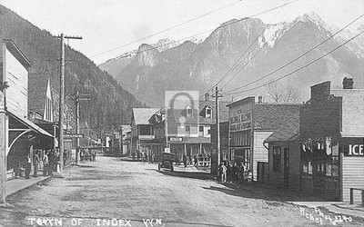 Street View Drug Store & Hotel Index Washington WA - Reprint