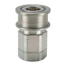 Snap-Tite Veac12-12F Hydraulic Quick Connect Hose Coupling, Steel Body, Ball