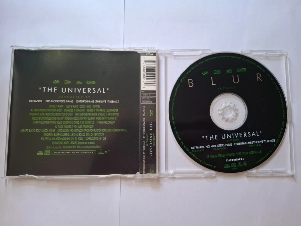 Blur – The Universal | Maxi CD | Sehr gut - Bild 2 von 3