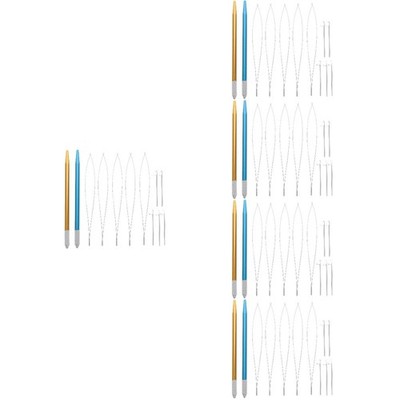  5 Sets Haarverlängerungs-schlaufennadel Haarverlängerungswerkzeug