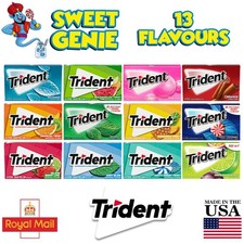 Trident Sugar Free Gum - 15 Variations - USA Import
