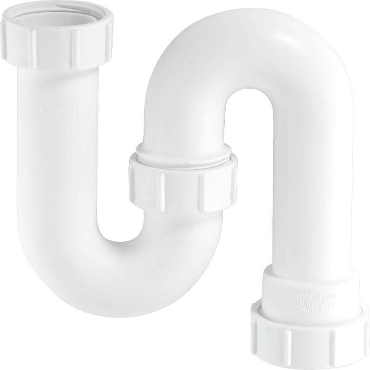 McAlpine SB10 1.25"" 75mm Water Seal Tubular Swivel 'S' Trap