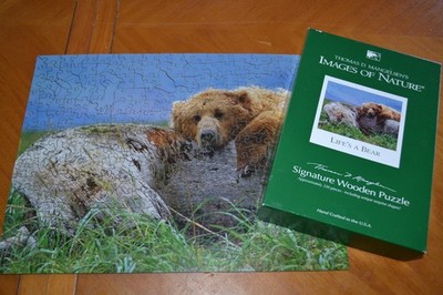 Thomas Mangelsen's Images of Nature Puzzle, Life's A Bear, wooden, 350 Pcs