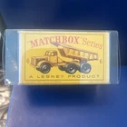 Matchbox Lesney Regular Wheels # 6 EUCLID QUARRY TRUCK BOX *RARE D BOX*