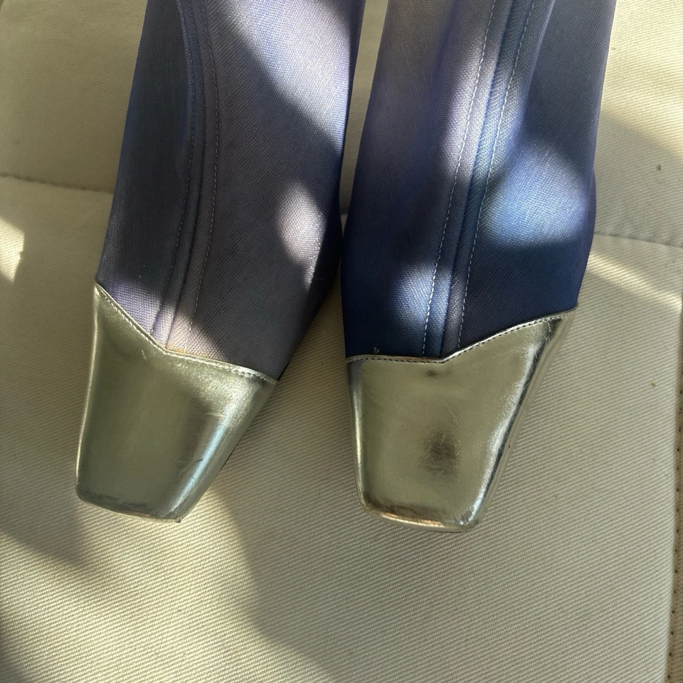 Bota Loewe púrpura plateada 38 Foto 3 de 4