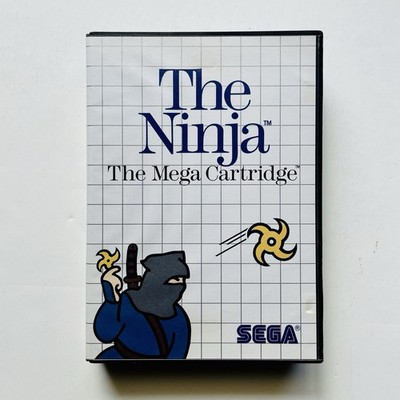 The Ninja (1986) Sega Master System No Manual Cleaned & Tested