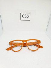 eyeglasses zenni full rim kids orange 124042