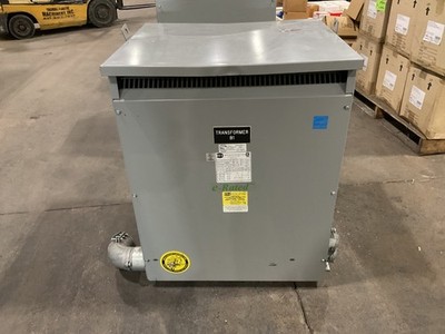 BRUCE ELECTRIC BA75BN1/S1/Z/BE TRANSFORMER 75 KVA PRI 208 DELTA SEC 400Y/231 #1K